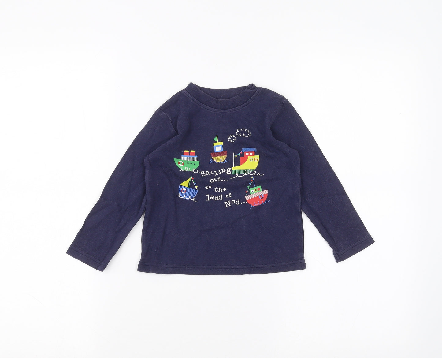Nutmeg Baby Blue   Basic T-Shirt Size 18-24 Months
