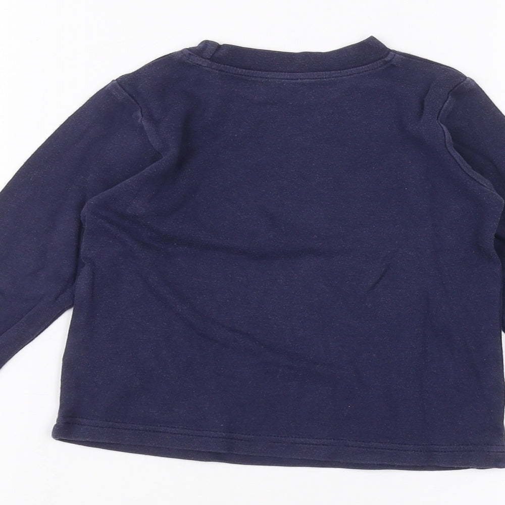 Nutmeg Baby Blue   Basic T-Shirt Size 18-24 Months