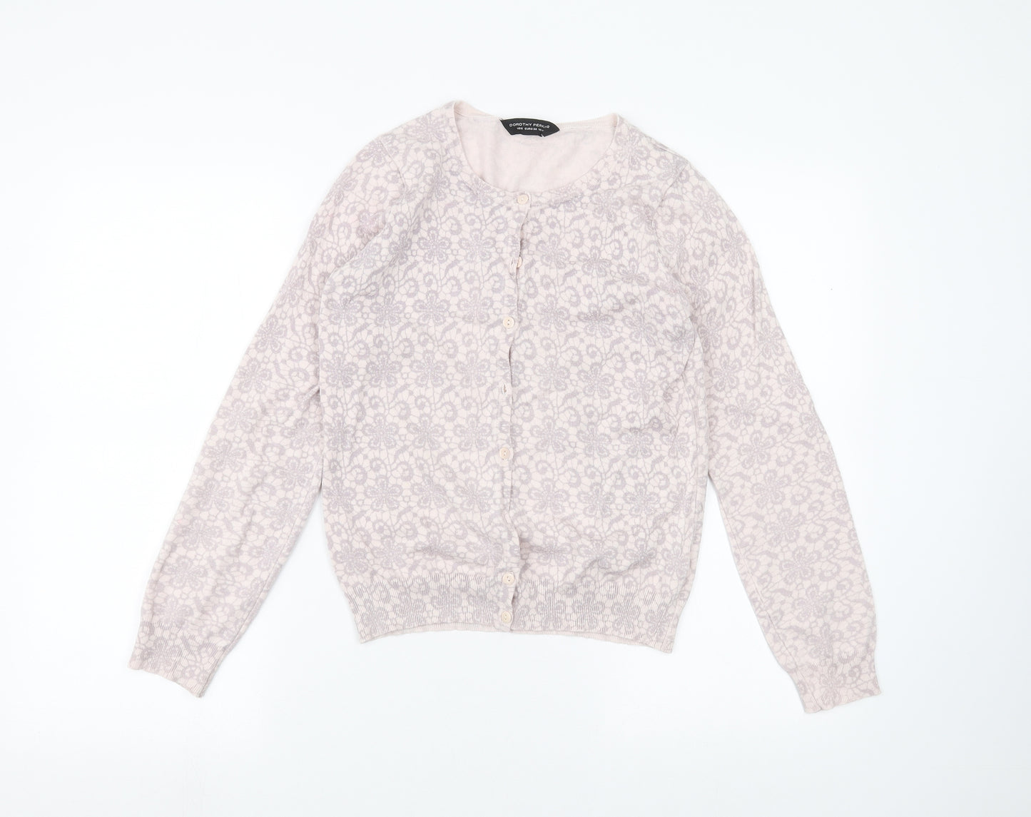 Dorothy Perkins Womens Pink   Cardigan Jumper Size 10