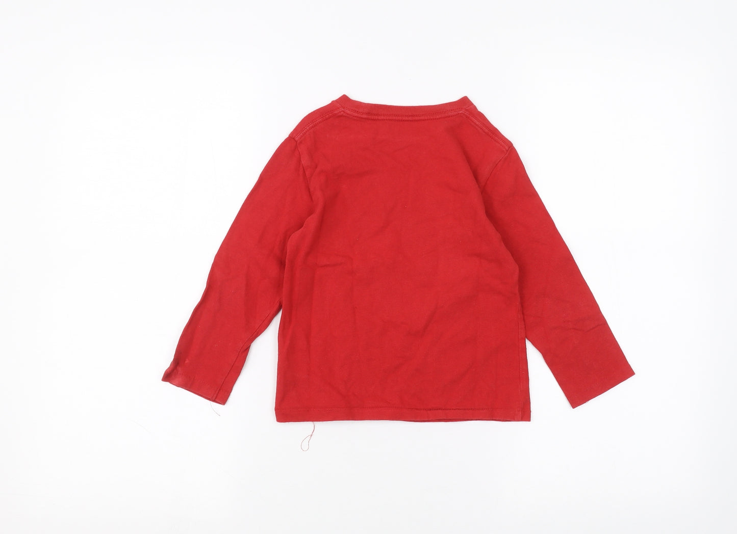 Gap Boys Red   Basic T-Shirt Size 4 Years