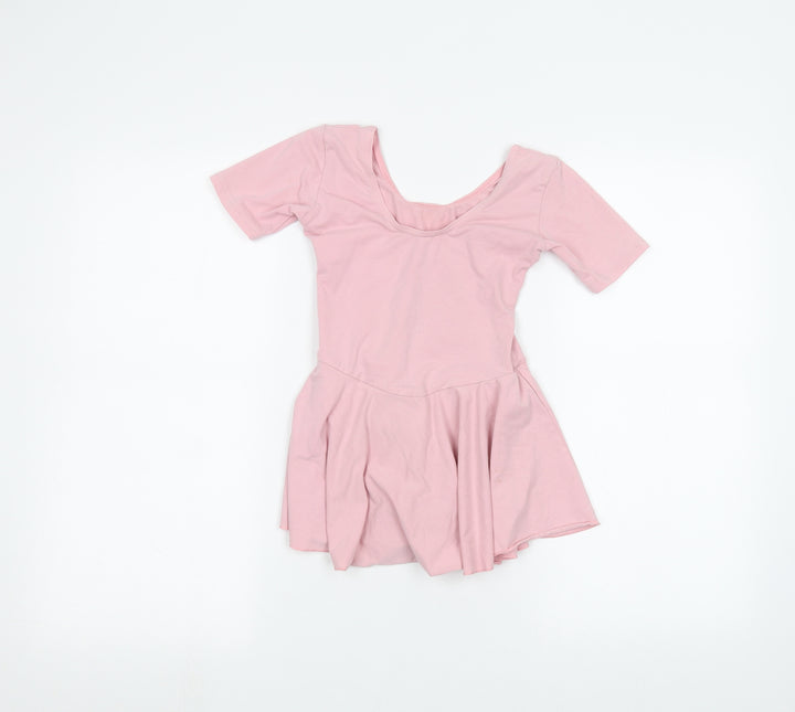 Preworn Girls Pink   A-Line  Size M