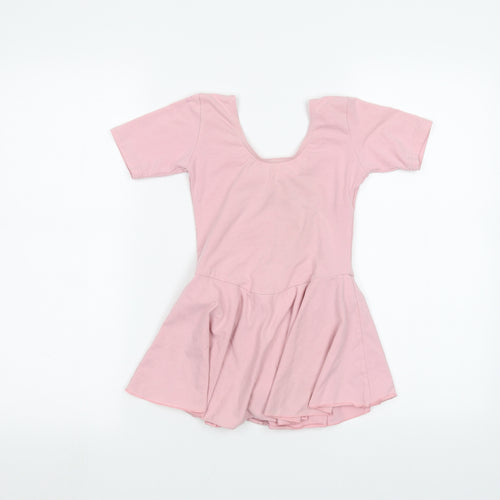 Preworn Girls Pink   A-Line  Size M