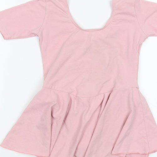 Preworn Girls Pink   A-Line  Size M