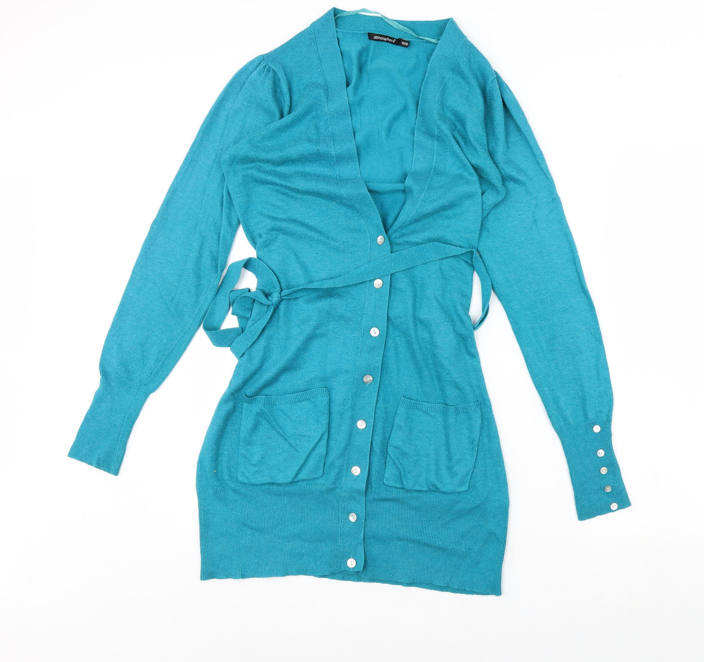 Atmosphere Womens Green   Cardigan Jumper Size 10