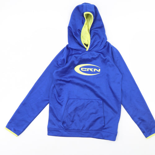 Crane Boys Blue   Pullover Hoodie Size 12 Years