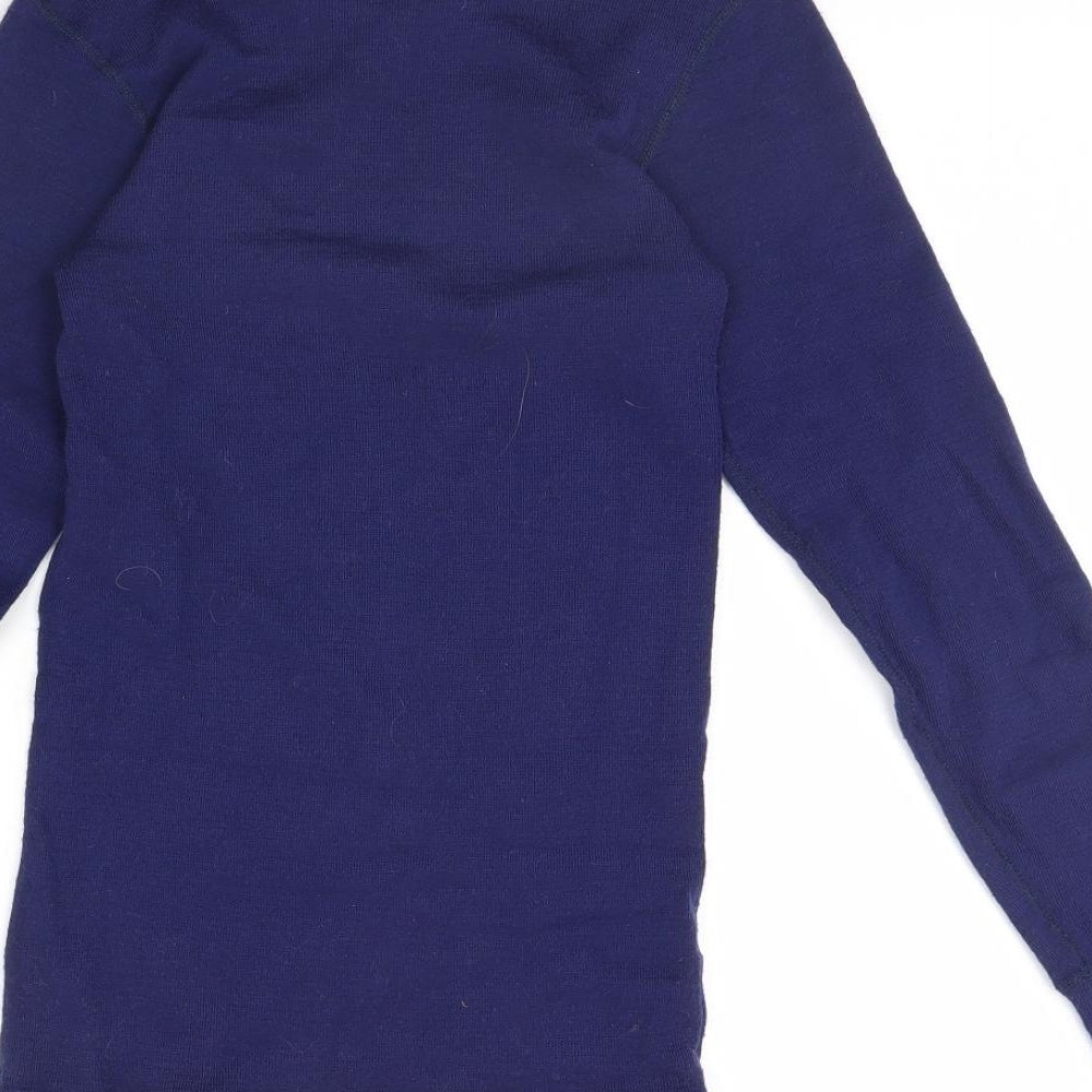 thaw Womens Blue   Pullover Jumper Size M