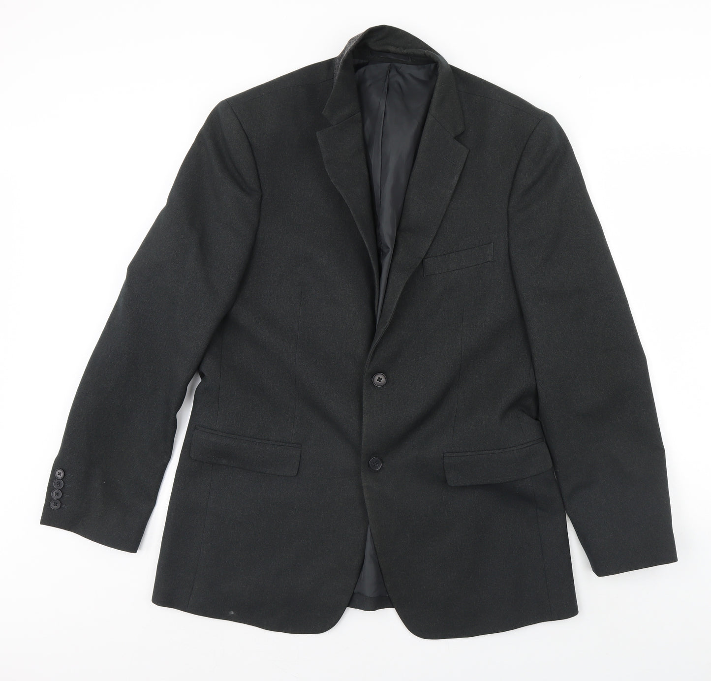 Greenwods Mens Grey   Jacket Blazer Size 42  - Shoulder Pads