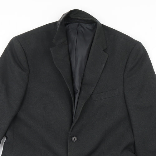 Greenwods Mens Grey   Jacket Blazer Size 42  - Shoulder Pads