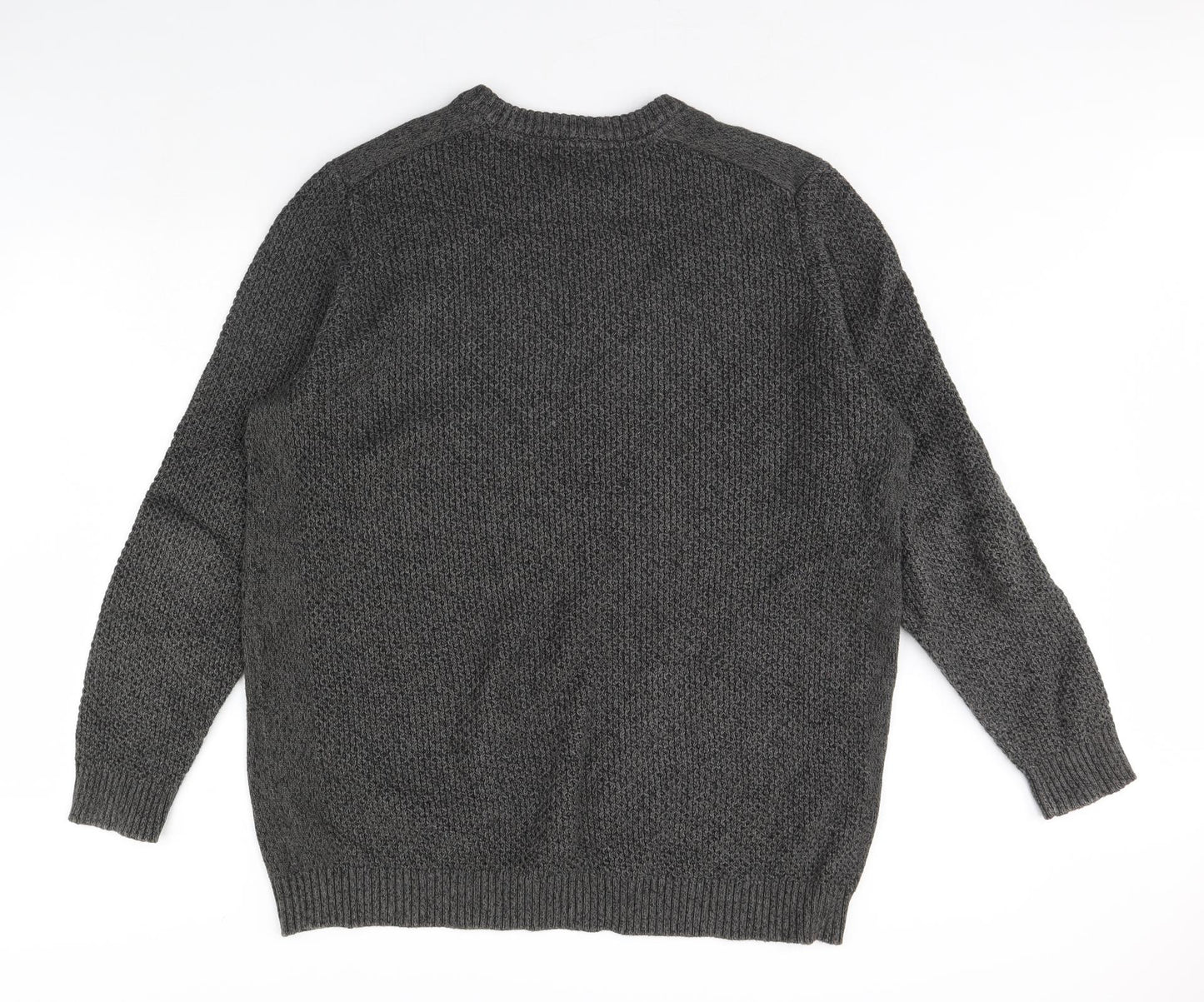 F&F Mens Grey   Pullover Jumper Size 2XL