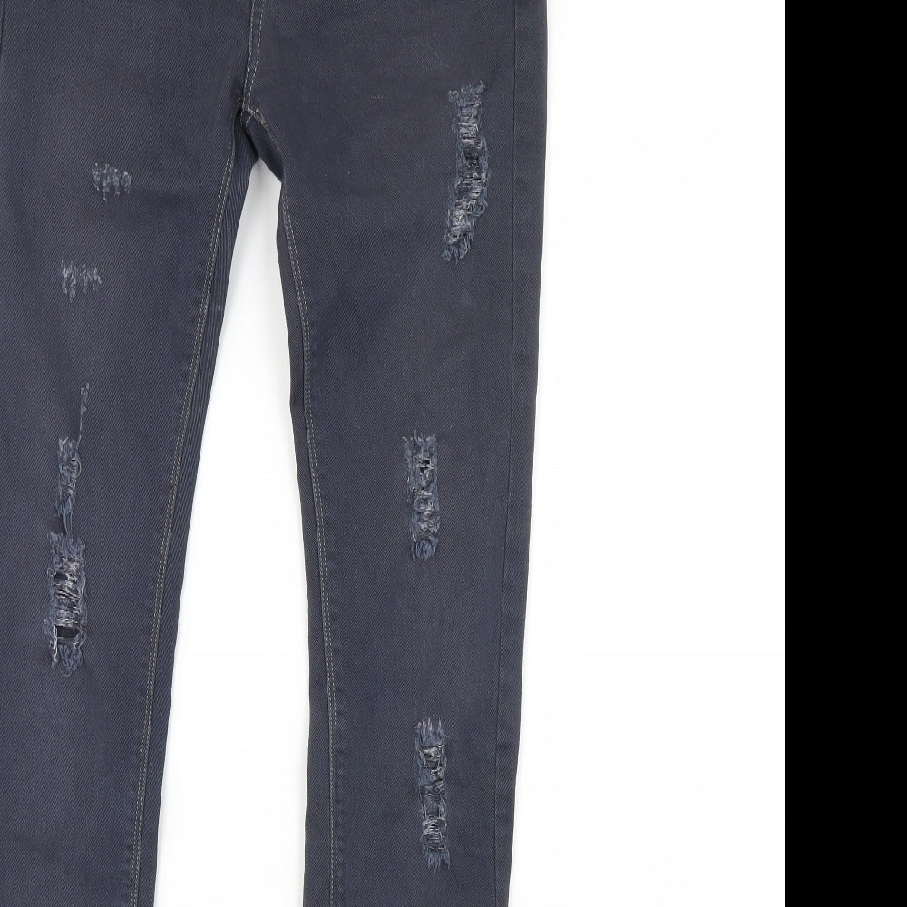 Insight Womens Blue  Denim Skinny Jeans Size 28 in L30 in