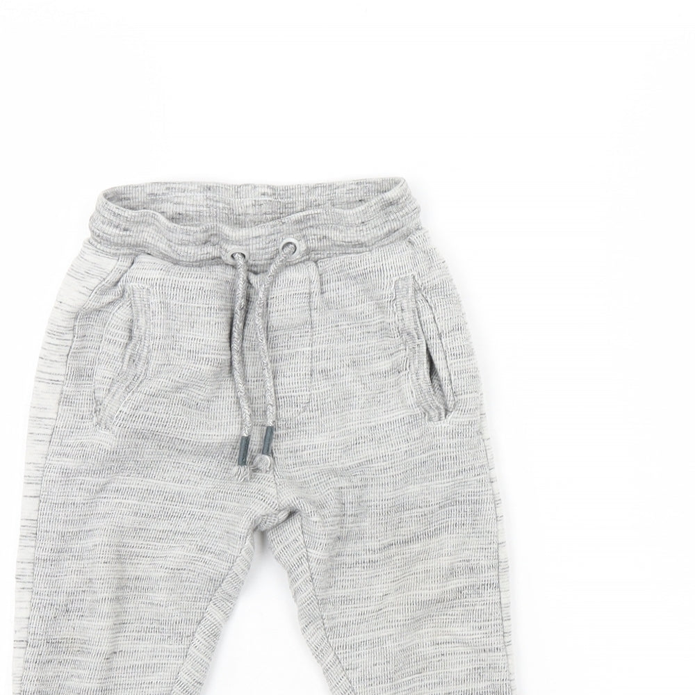 George Boys Grey   Jogger Trousers Size 2 Years