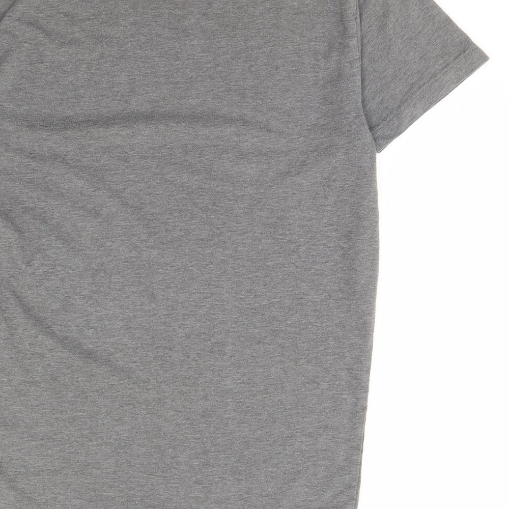 JACK & JONES Mens Grey    T-Shirt Size S