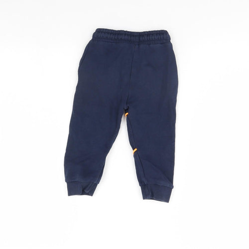 F&F Boys Blue   Jogger Trousers Size 2 Years