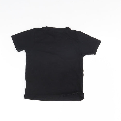 BVB Boys Black   Basic T-Shirt Size 4 Years