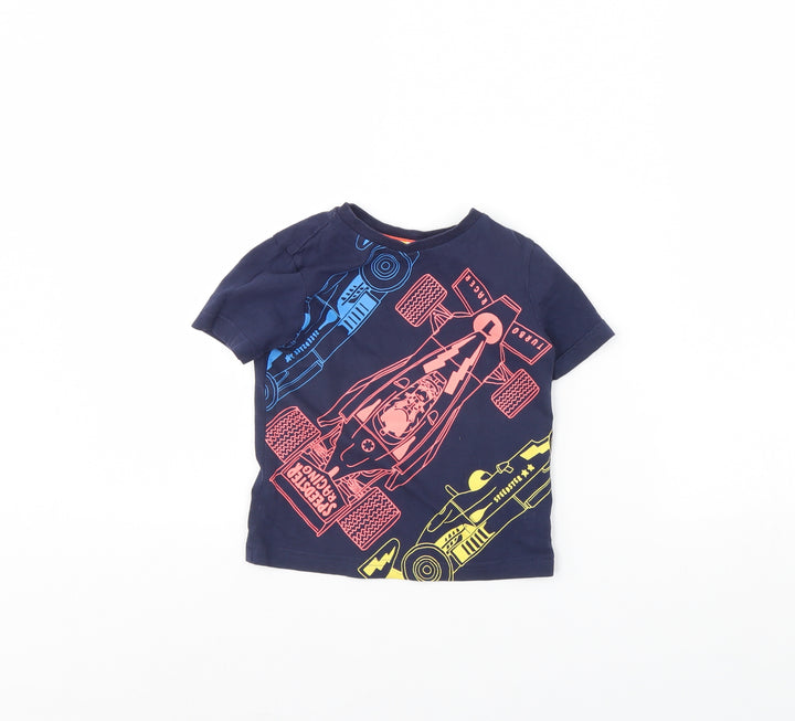 TU Baby Blue Basic T-Shirt Size 18-24 Months - CAR