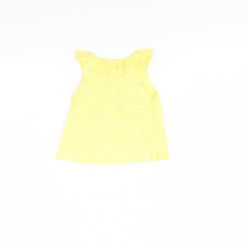 Mothercare Baby Yellow   Basic Blouse Size 3-6 Months