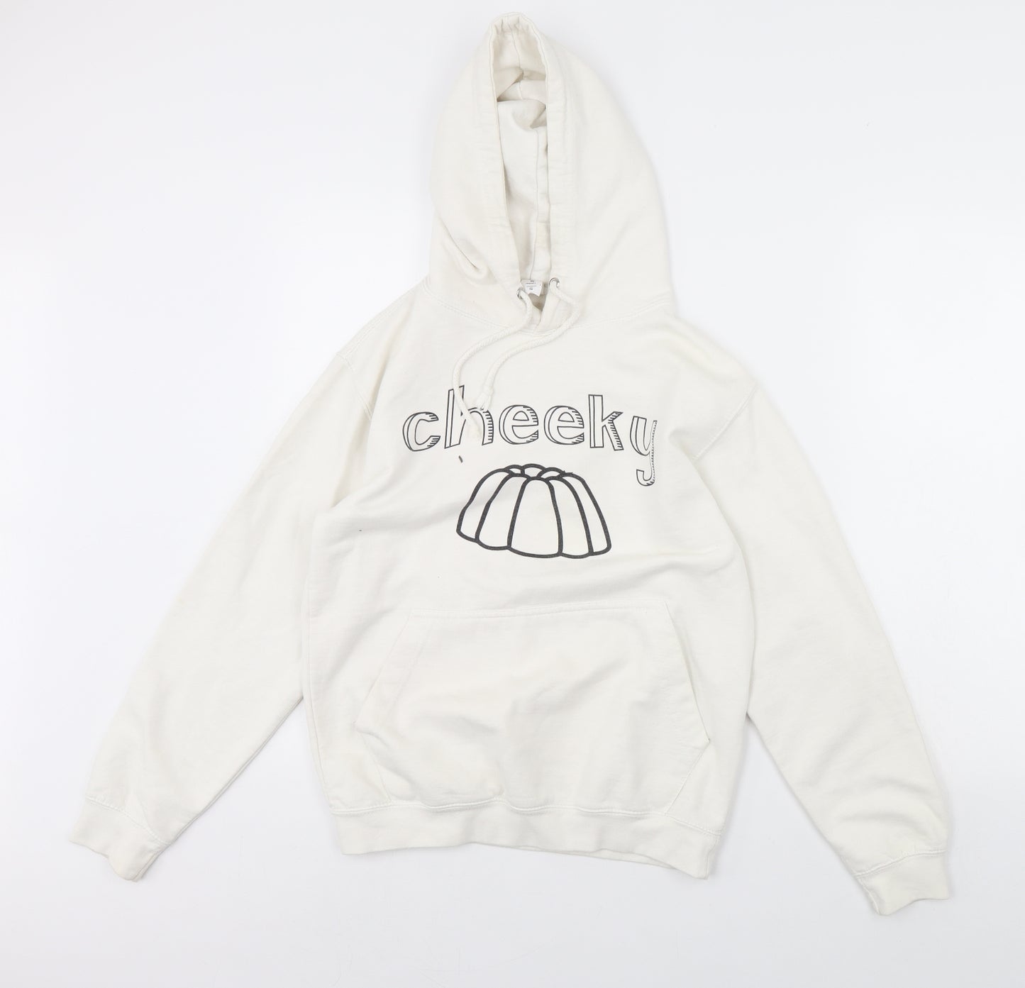 AWD Womens White   Pullover Hoodie Size S