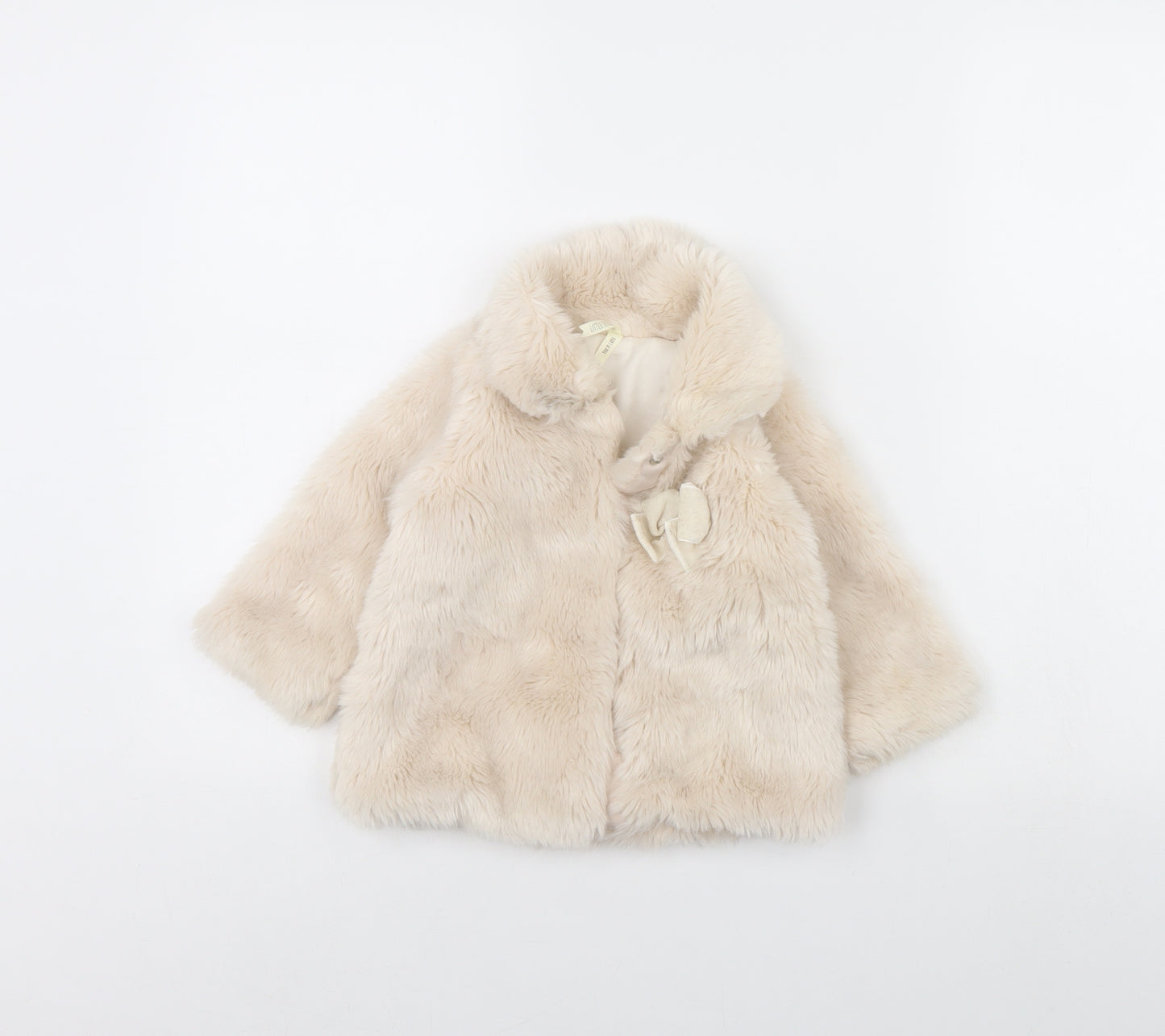 Preworn Girls Beige   Jacket  Size 12 Months
