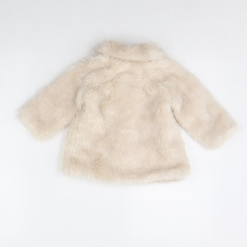 Preworn Girls Beige   Jacket  Size 12 Months