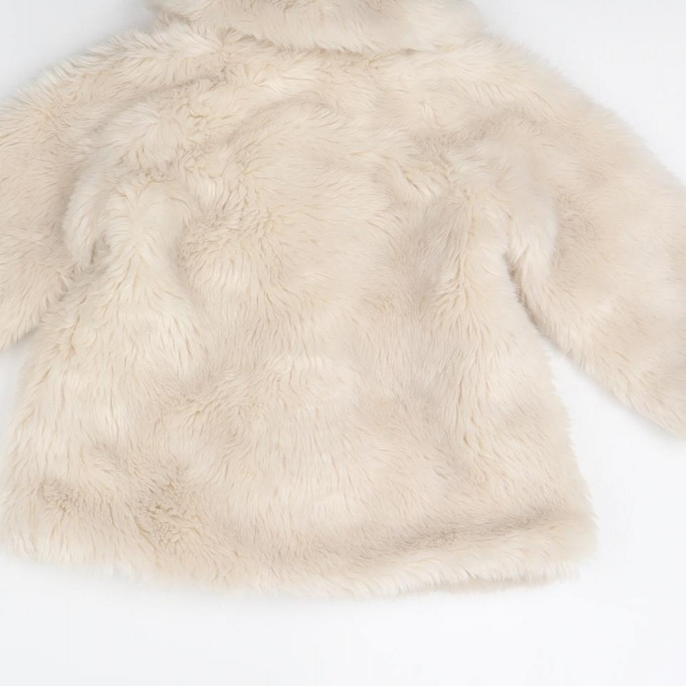 Preworn Girls Beige   Jacket  Size 12 Months