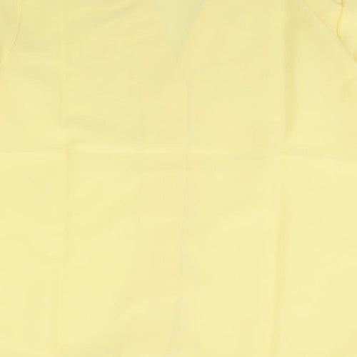 Damart Womens Yellow   Basic Button-Up Size 16