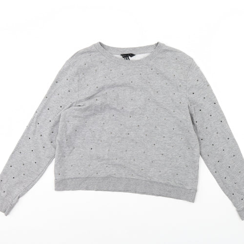 New Look Womens Grey   Pullover Jumper Size 14