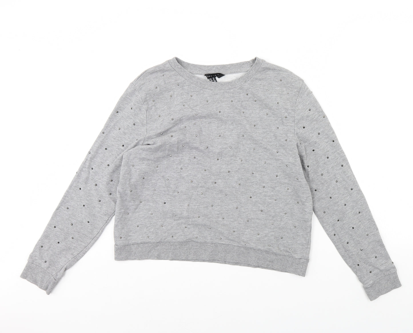 New Look Womens Grey   Pullover Jumper Size 14