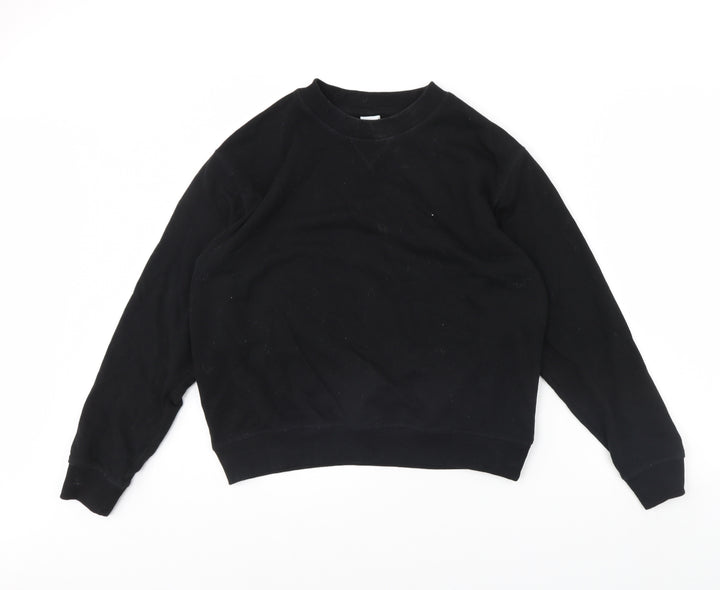 H&M Womens Black   Pullover Jumper Size S