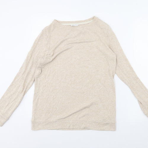 m&s Womens Beige   Pullover Jumper Size 10