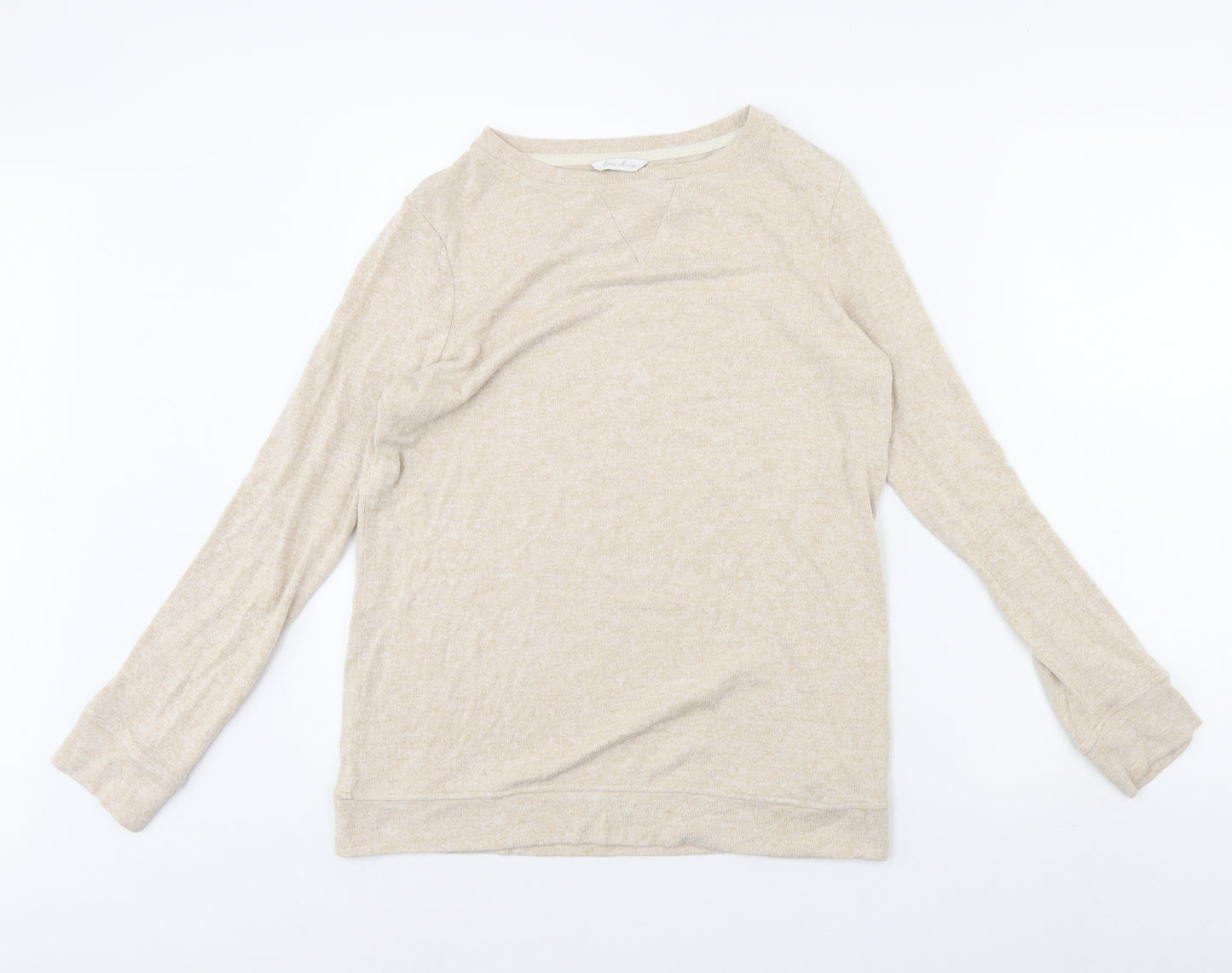m&s Womens Beige   Pullover Jumper Size 10