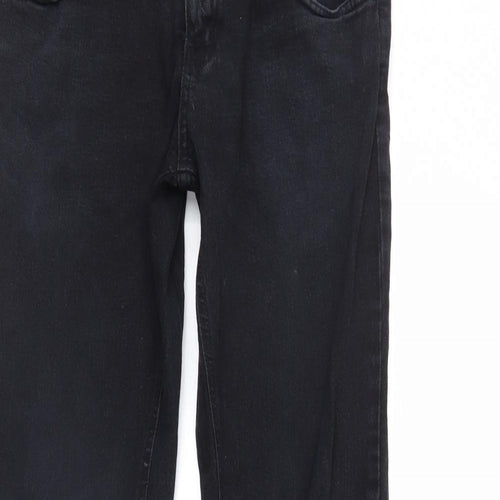 true face Womens Black  Denim Straight Jeans Size 34 L34 in