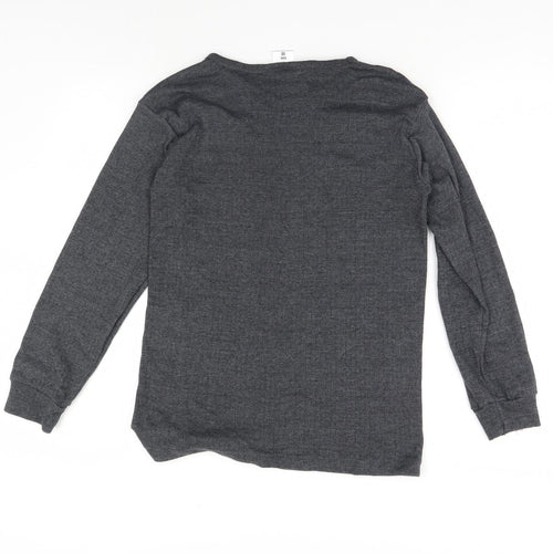 HeatSaver Mens Grey   Pullover Jumper Size M