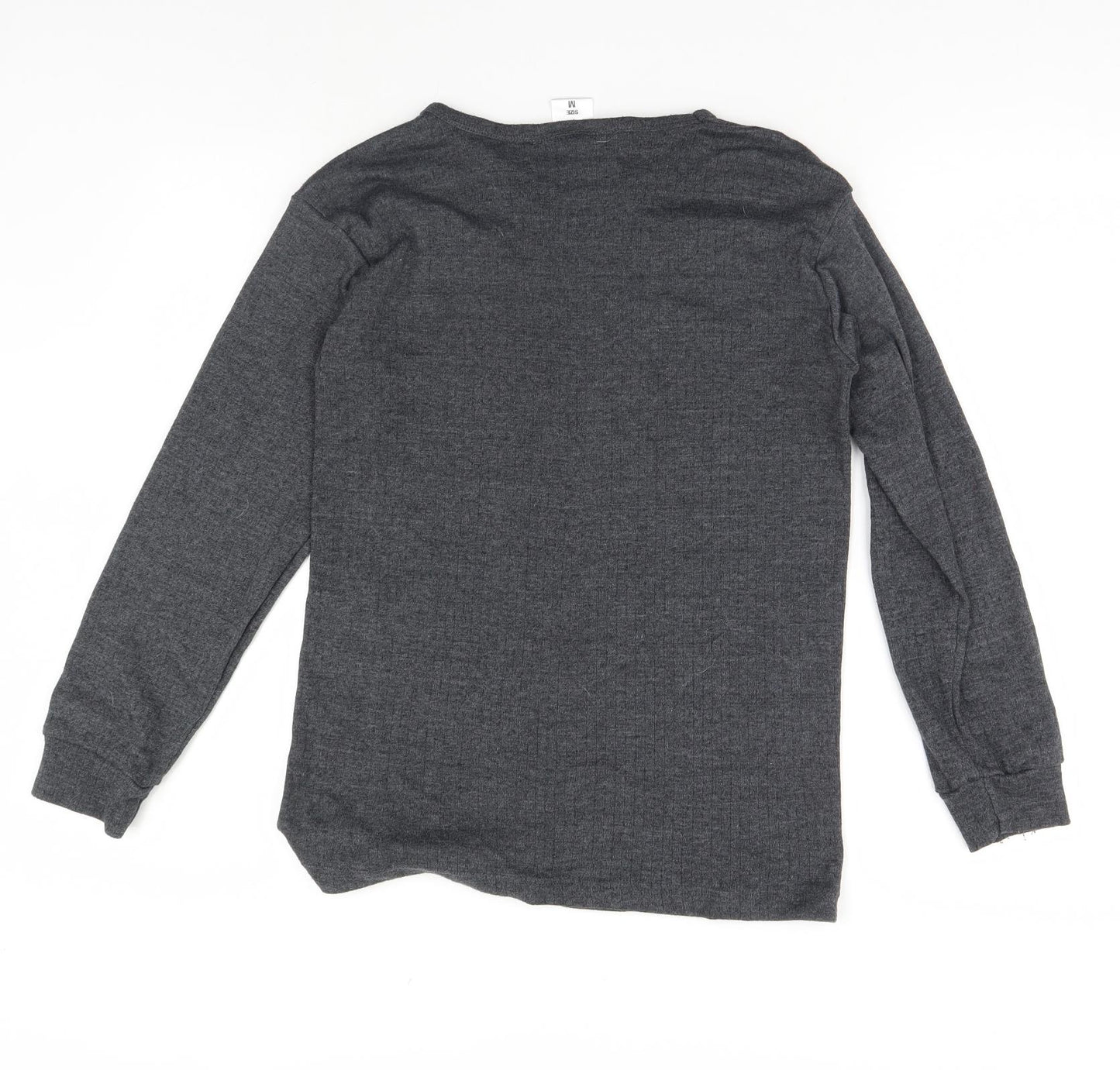 HeatSaver Mens Grey   Pullover Jumper Size M