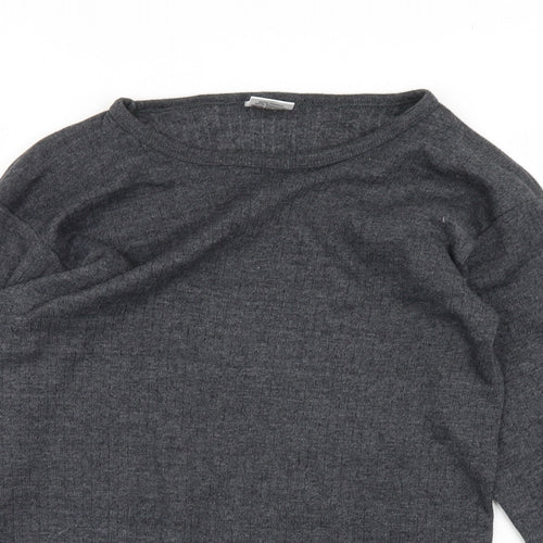 HeatSaver Mens Grey   Pullover Jumper Size M