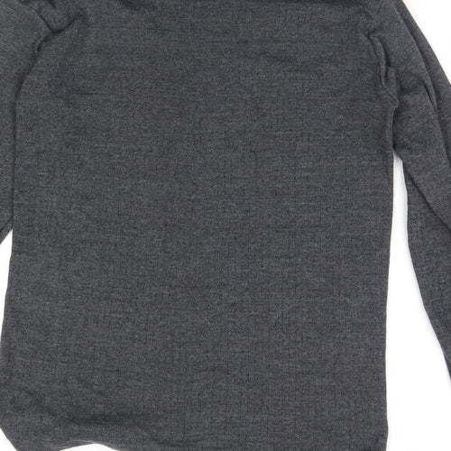 HeatSaver Mens Grey   Pullover Jumper Size M