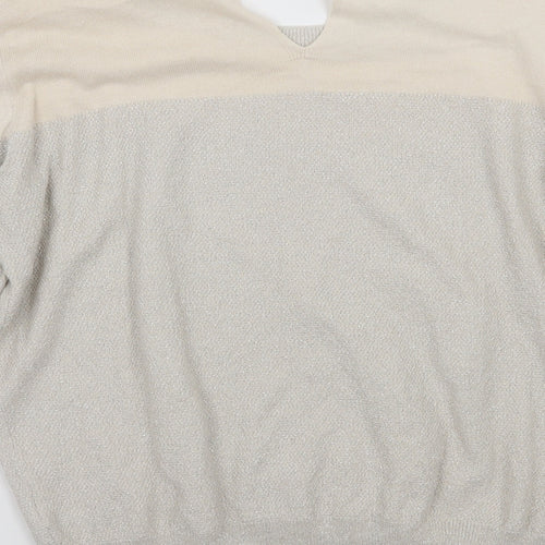 Anthology Womens Beige   Pullover Jumper Size 14
