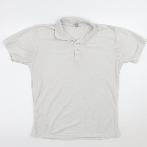 Fruit of the Loom Mens White    Polo Size M