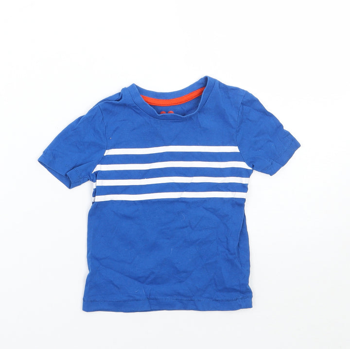 Very Boys Blue Basic T-Shirt Size 12-18 Months