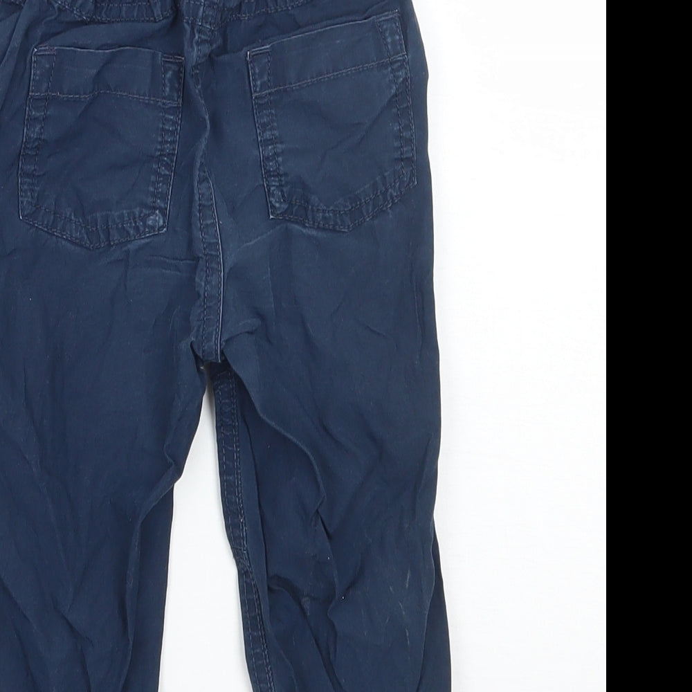 Mothercare Boys Blue   Cargo Trousers Size 9-12 Months