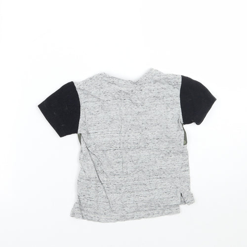 Primark Boys Grey   Basic T-Shirt Size 12 Months