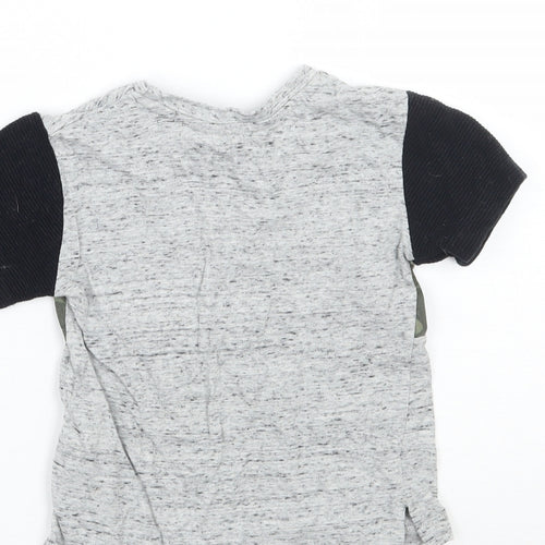 Primark Boys Grey   Basic T-Shirt Size 12 Months