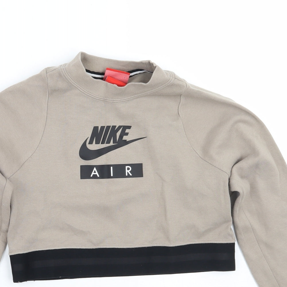 Nike Womens Green   Pullover Jumper Size S