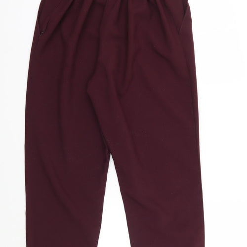 Preworn Womens Purple   Trousers  Size 16 L28 in
