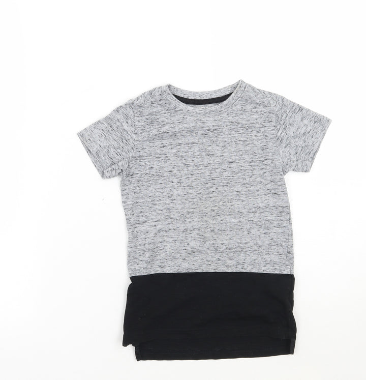 NEXT Girls Grey   Basic T-Shirt Size 3 Years