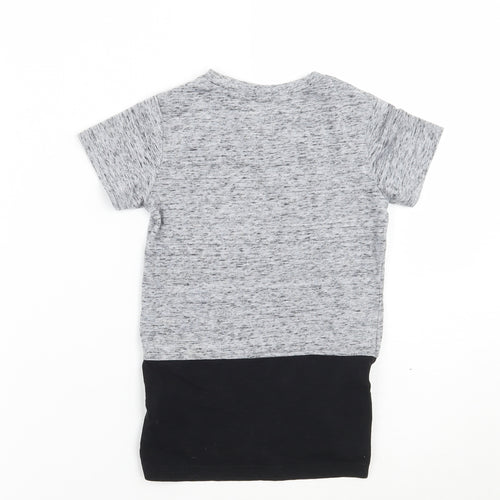 NEXT Girls Grey   Basic T-Shirt Size 3 Years
