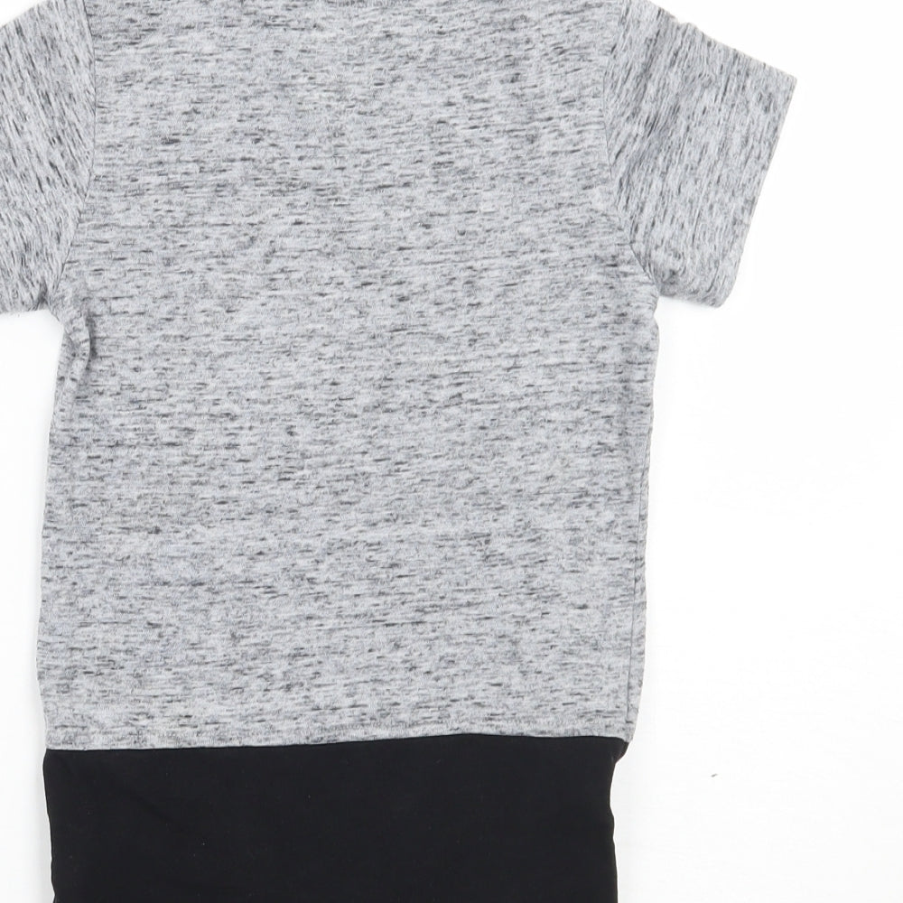 NEXT Girls Grey   Basic T-Shirt Size 3 Years