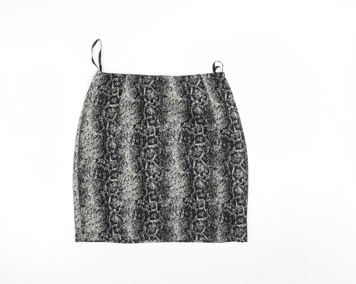 Papaya Womens Brown Animal Print  Mini Skirt Size 12