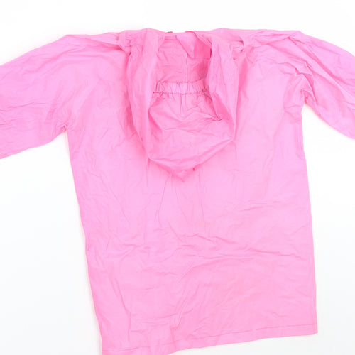 Preworn Girls Pink Floral  Jacket Coat Size M