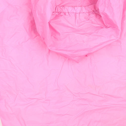 Preworn Girls Pink Floral  Jacket Coat Size M