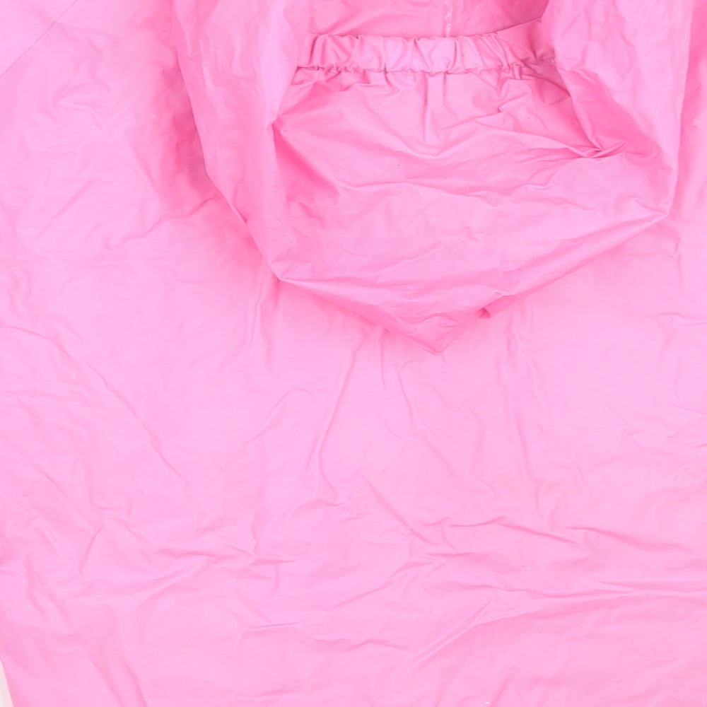 Preworn Girls Pink Floral  Jacket Coat Size M